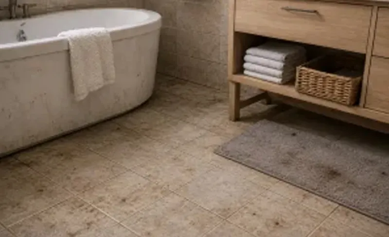 Clean commercial tile grout